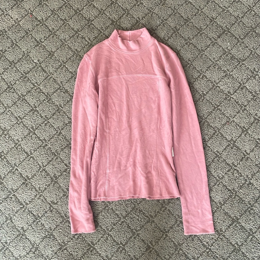 Women’s Las Pepas Longsleeve pink shirt size 2